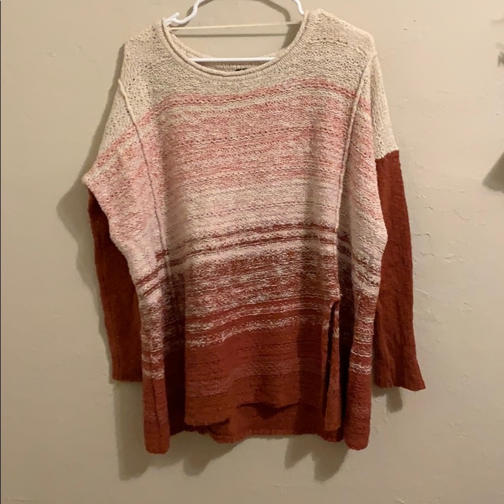 free people oversized knit sweater